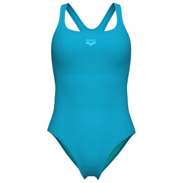 Arena Women’s Solid Swimsuit Control Pro Back B Badpak Blauw