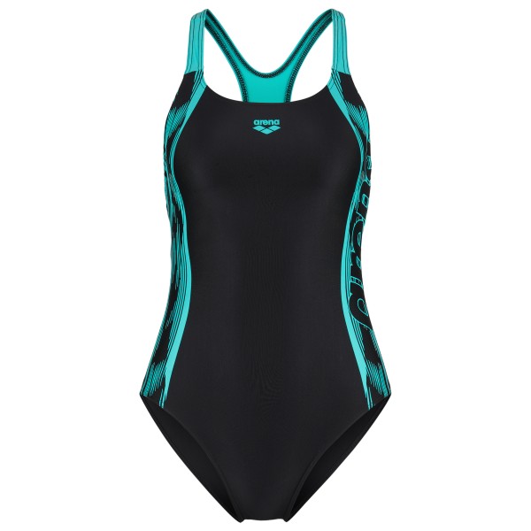 Image of Arena - Women"s Swim Pro Back Graphic - Badeanzug Gr 36;38;46 schwarz'