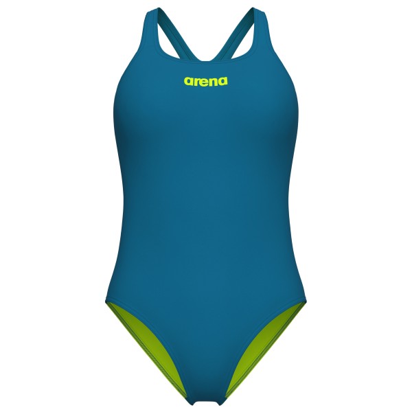Arena Women’s Team Swimsuit Swim Pro Solid Badpak Blauw