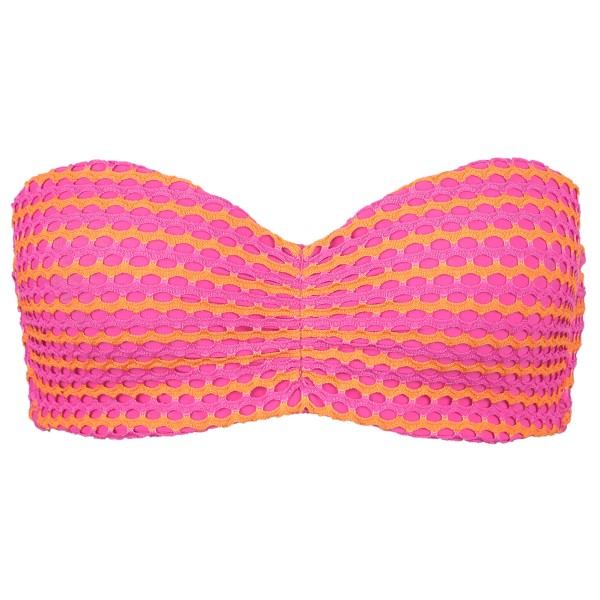 Image of Seafolly - Women"s Mesh Effect Bustier Bandeau - Bikini-Top Gr 32;34;38;40;42 orange'