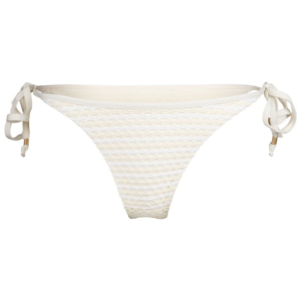 Seafolly Mesh Effect Tie Side Rio Pant Bikini-Bottom Damen (Gr 42 |weiß)