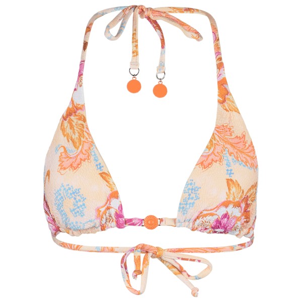 Image of Seafolly - Women"s Spring Festival Longline Slide Tri - Bikini-Top Gr 34;36;38;40;42 bunt;weiß'