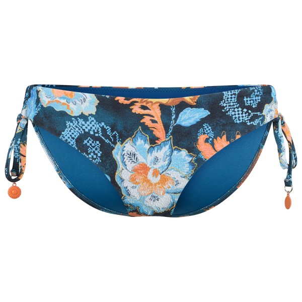 Image of Seafolly - Women"s Spring Festival Loop Tie Side Pant - Bikini-Bottom Gr 34;38;40;42 blau;rosa'