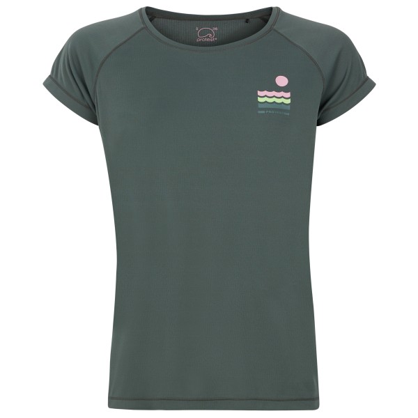 Protest - Women's Prtixy Surf T Short Sleeves - Lycra Gr 34;36;38;40;42;44 blau;grau