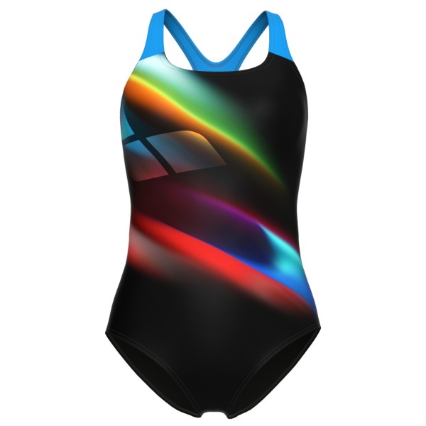 Image of Arena - Women"s Diagonals Swimsuit Swim Pro Back - Badeanzug Gr 36;38;40;42;44 blau;schwarz'
