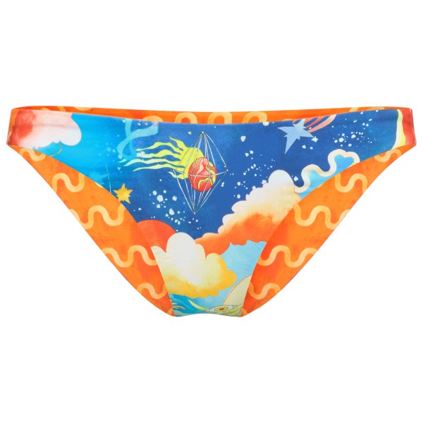 Image of Seafolly - Women"s Aquarius Reversible High Cut Pant - Badehose Gr 32;34;36;38;40;42 orange'