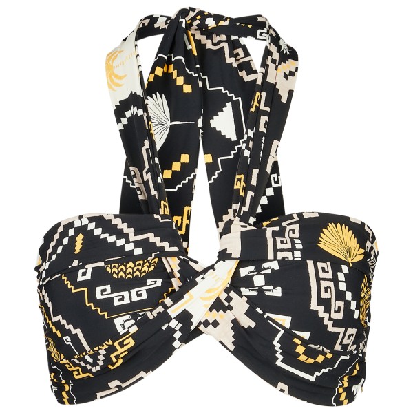 Image of Seafolly - Women"s Kasbah Halter Bandeau - Bikini-Top Gr 34 schwarz'