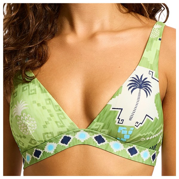 Image of Seafolly - Women"s Kasbah Longline Tri - Bikini-Top Gr 34;36;38 orange'