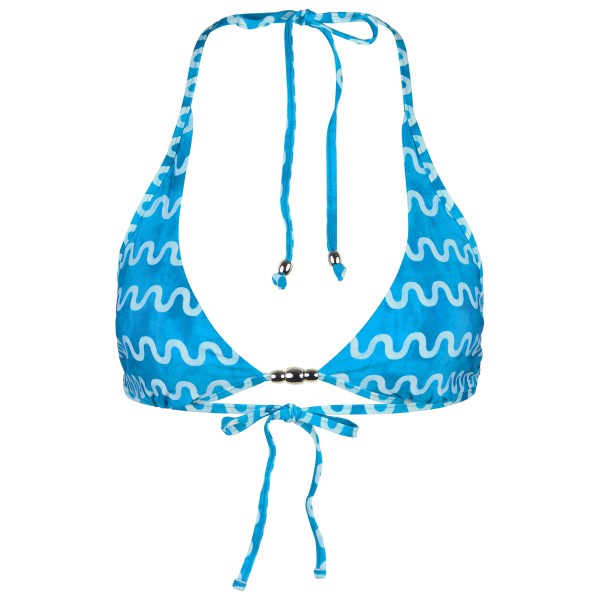 Image of Seafolly - Women"s Soundwave Longline Halter Bra - Bikini-Top Gr 32;34;36;38;40;42 bunt'