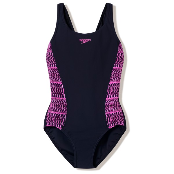 Speedo Women’s Placement Muscleback Badpak Blauw
