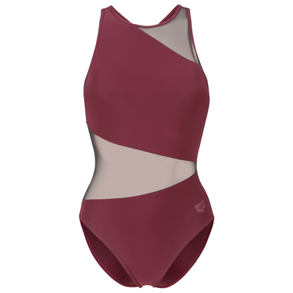 Arena Mesh Angle Swimsuit Vent Back B Badeanzug Women (Gr 38 |rot)