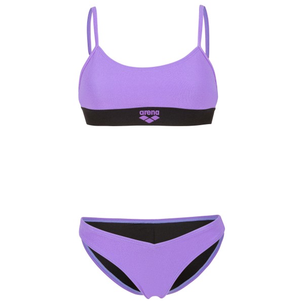 Arena Elastic Band Bikini Bralette Bikini Damen (Gr M |lila)