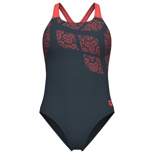 Arena Women’s Kikko Swimsuit Swim Pro Back Badpak Blauw