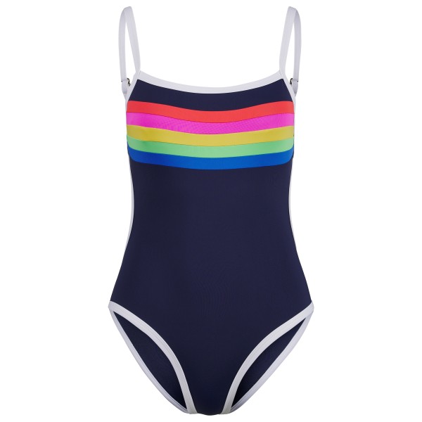 Rip Curl – Women’s Surf Stripe Cheeky One Piece – Badpak maat XS, Blauw