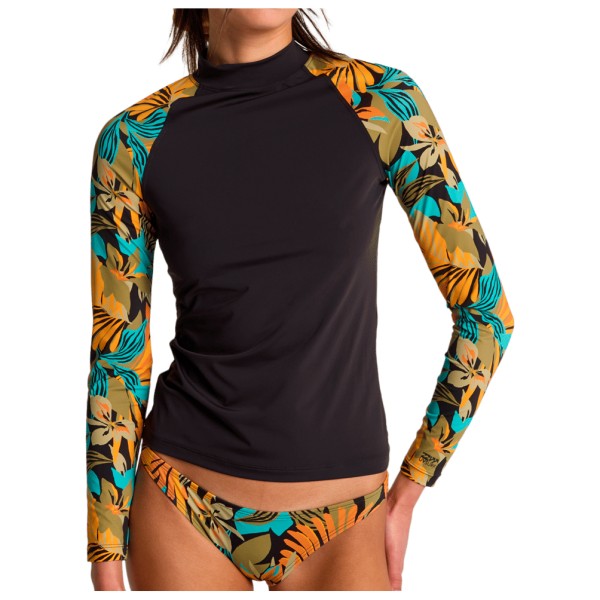 Billabong L/S Rashguard Lycra Damen (Gr S |schwarz)