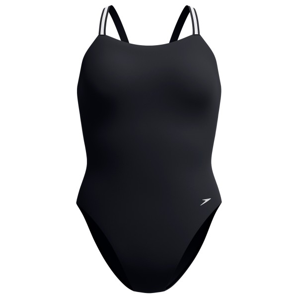 Speedo Active Back Badeanzug Damen (Gr 38 |schwarz)