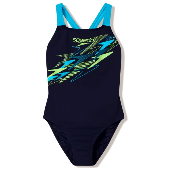 Speedo Women’s Medley Logo Medalist One Piece Badpak Blauw