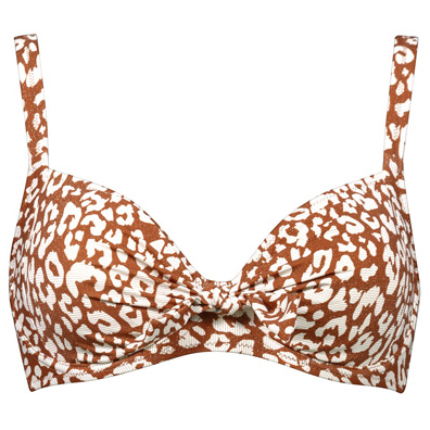 Lidea Glided Wild Bikini Top Bikini-Top Damen (Gr 42 - Cup: F |weiß)