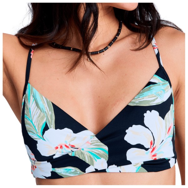 Roxy PT Essentials Wrap Bra Bikini-Top Damen (Gr L |bunt)