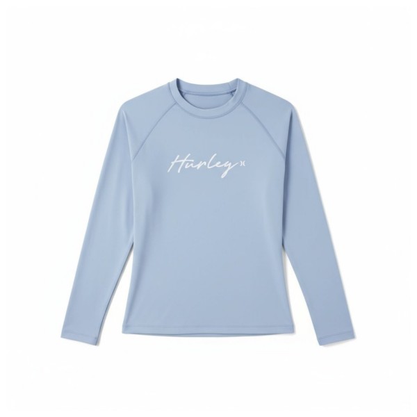 Lycra Hurley Rash L/S Tee Damen (Gr XS |blau)