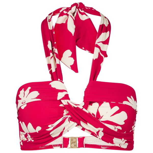 Seafolly Mayflower Halter Bandeau Bikini-Top Damen (Gr 34 |rosa)