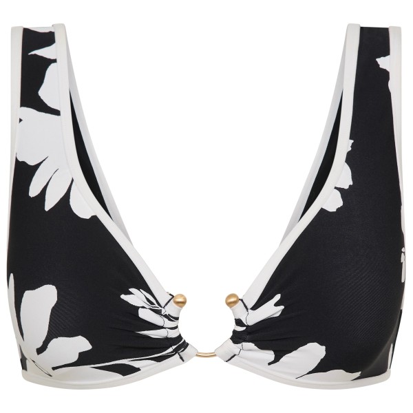Seafolly Mayflower Ring Front Tank Bikini-Top Damen (Gr 34 |schwarz)