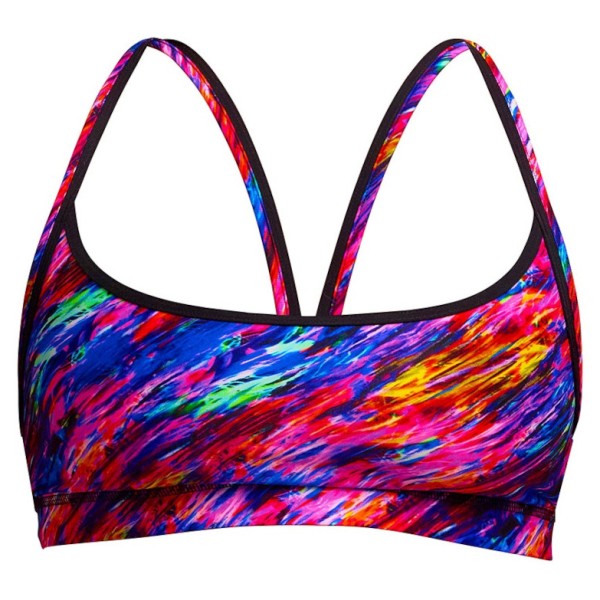 Funkita Sports Top Bikini-Top Damen (Gr 34 |bunt)