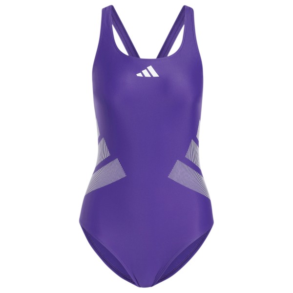 adidas Women’s 3 Bar Logo C-Back Suit Badpak Purper