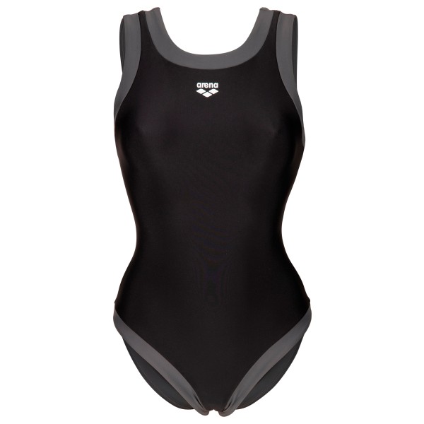 Arena Women’s Bold Lines Swimsuit Badpak Zwart
