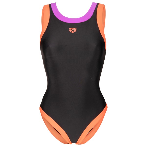 Arena - Women's Bold Lines Swimsuit - Badeanzug Gr 46 schwarz