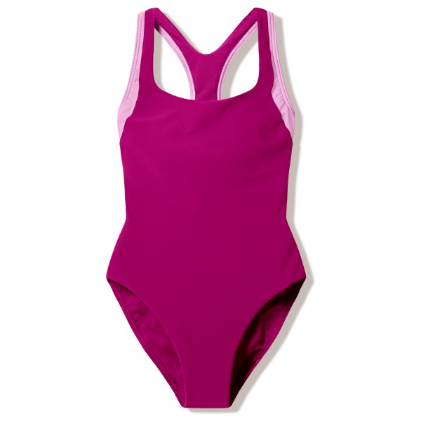 Speedo Women’s Colorblock Racerback Swimsuit Badpak Purper
