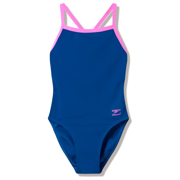 Speedo Women’s Female Solid Turnback Badpak Blauw