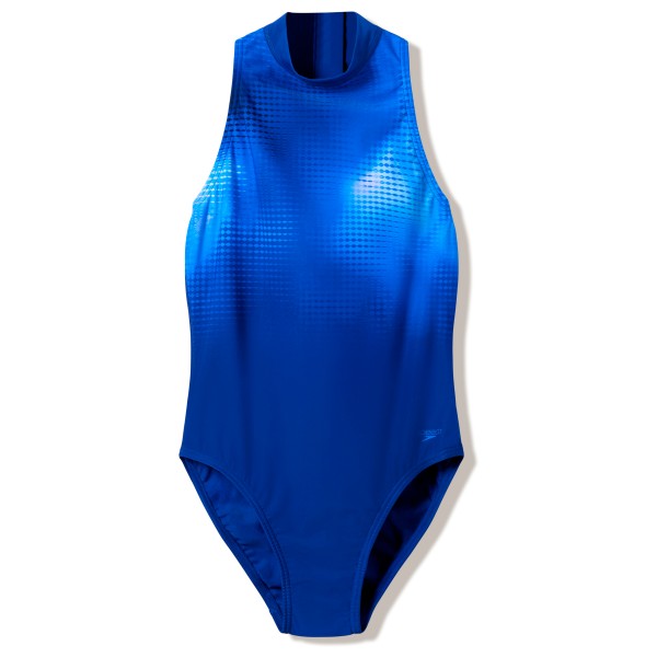 Speedo Women’s Print Hydrasuit Swimsuit Badpak Blauw