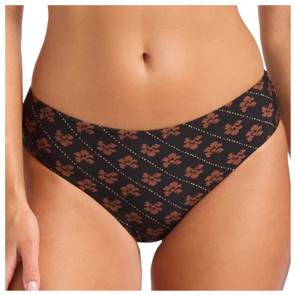 Seafolly Women’s Batik Bloom Retro Pant Bikinibroekje Oranje