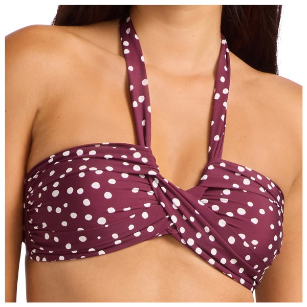 Seafolly Women’s Dolce Dot Halter Bandeau Bikinitop meerkleurig Multicolor