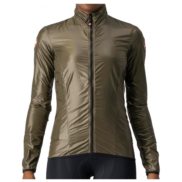 Image of Castelli - Women"s Aria Shell Jacket - Velojacke Gr L;M;S;XL;XS grau;schwarz/grau'