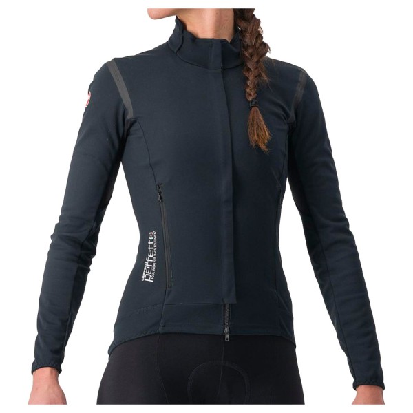 Image of Castelli - Women"s Perfetto Ros 2 Jacket - Velojacke Gr M blau/schwarz'