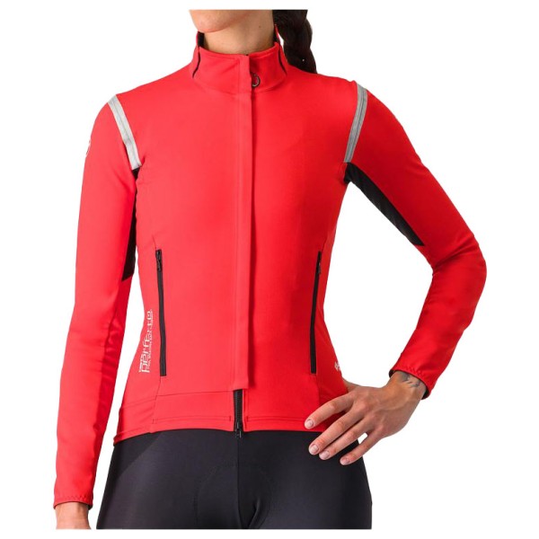 Image of Castelli - Women"s Perfetto Ros 2 Jacket - Velojacke Gr M rot'