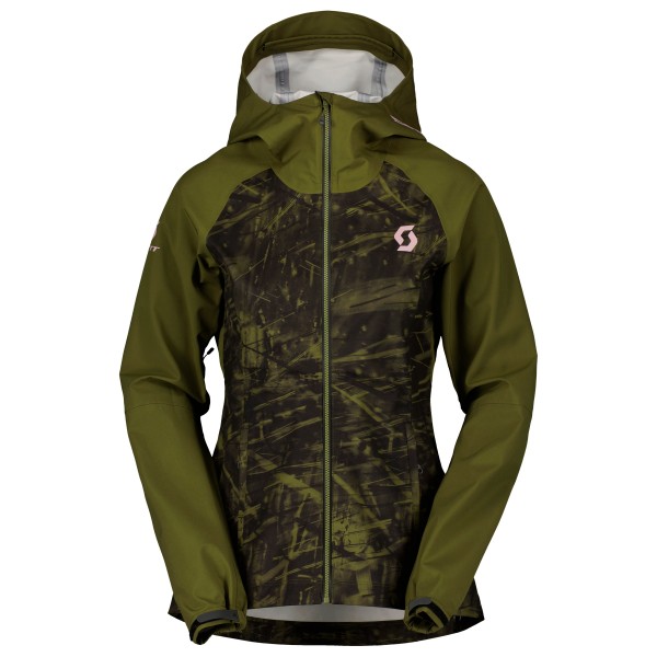 Image of Scott - Women"s Trail Storm Waterproof Jacket - Velojacke Gr L;S;XL oliv'