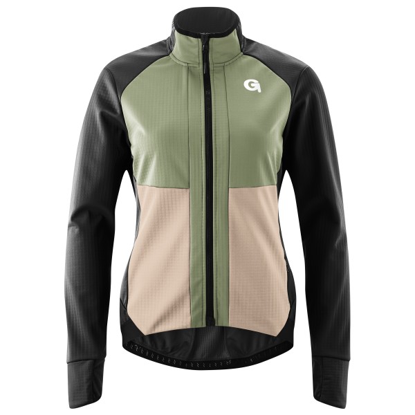 Image of Gonso - Women"s Trail Jacket Softshell - Velojacke Gr 36;38;40;42;44;46 beige;schwarz'