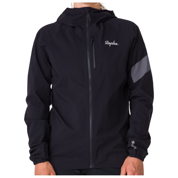 Image of Rapha - Women"s Trail GORE-TEX Infinium Jacket - Velojacke Gr M schwarz/blau'