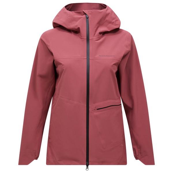 Peak Performance Commuter Hipe Jacket Fahrradjacke Women (Gr XL |rot |wasserdicht)
