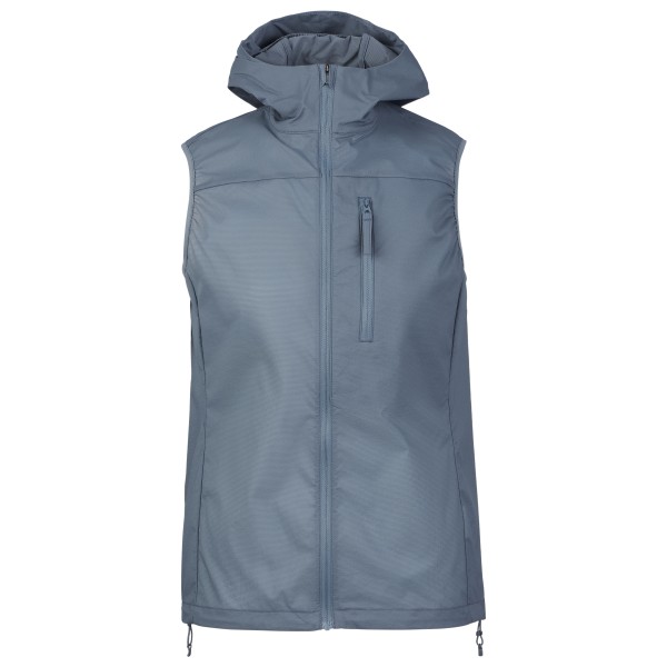 Stoic NybroSt Windbreaker Vest with Hood Windweste Damen (Gr XS |grau)