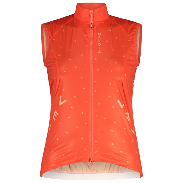 Image of Maloja - Women's VeldaM. - Velogilet Gr L;M;S;XL;XS rot;schwarz;weiß bei Bergfreunde.ch - der Outdoor Shop