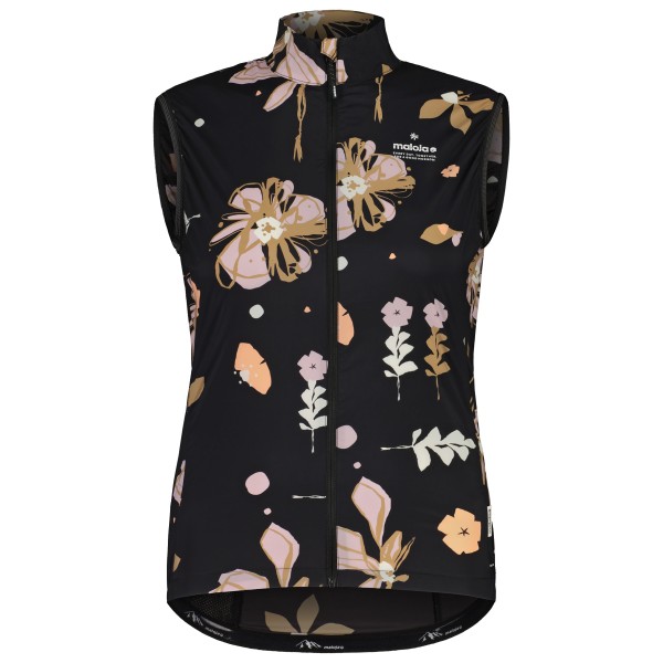 Image of Maloja - Women"s SeisM. Printed Vest - Velogilet Gr L;M;XS grün;schwarz'