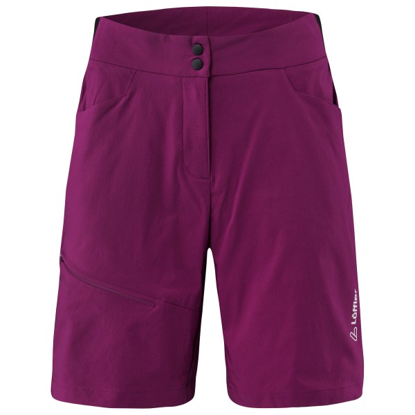 Löffler Bike Shorts Comfort Comfort-Stretch-Light Radhose Women (Gr 46 |lila)