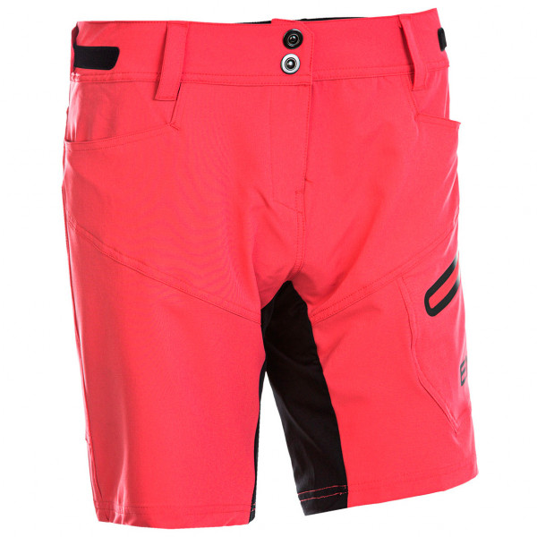 Image of ENDURANCE - Women"s Jamilla 2 in 1 Cycling Shorts - Velohose Gr 36;40;44;46 schwarz/grau'