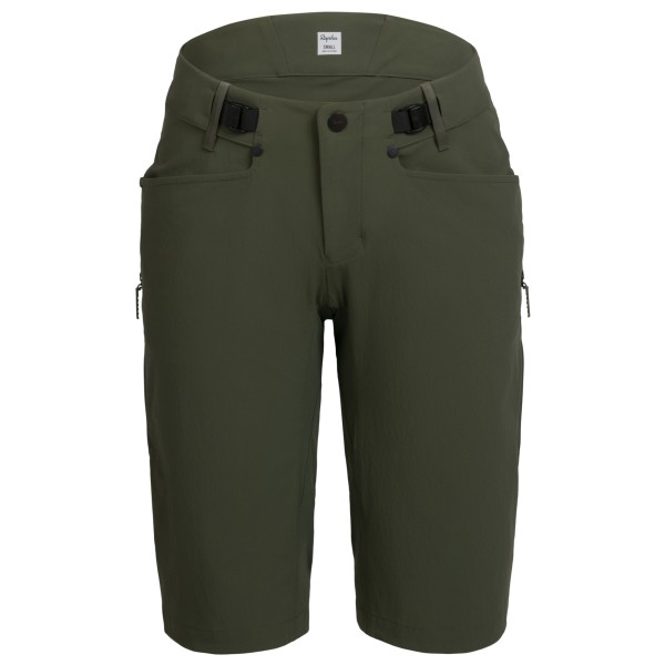 Image of Rapha - Women"s Trail Shorts - Velohose Gr L;M;S;XL;XS oliv;schwarz'