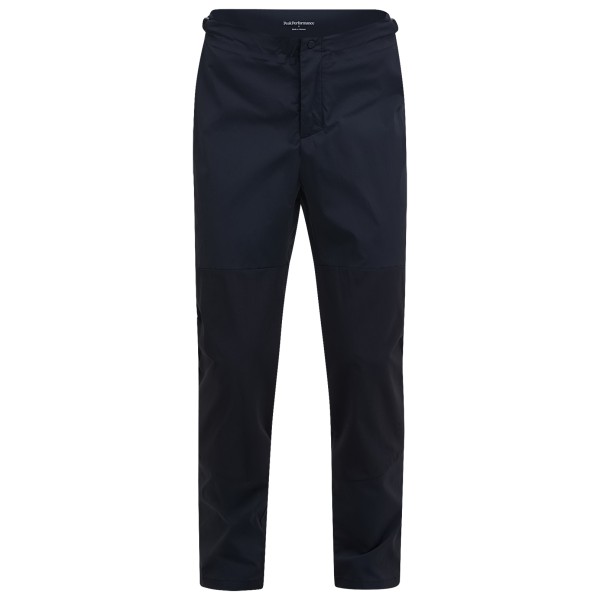 lange Radhose Peak Performance Trail Tech Pants Damen (Gr L |schwarz/blau)