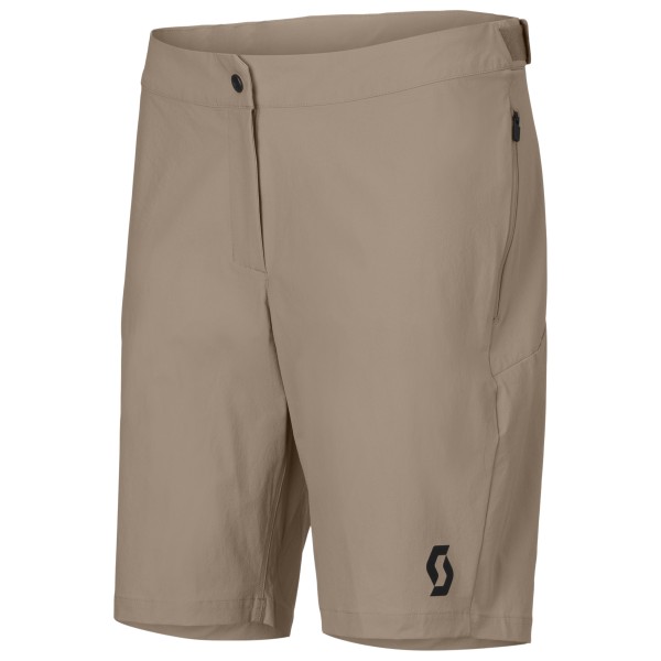 Radhose Scott Shorts Vertic Lt with Pad Damen (Gr L |beige)